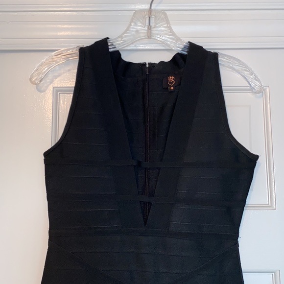 Black Bandage Dress - Picture 2 of 5